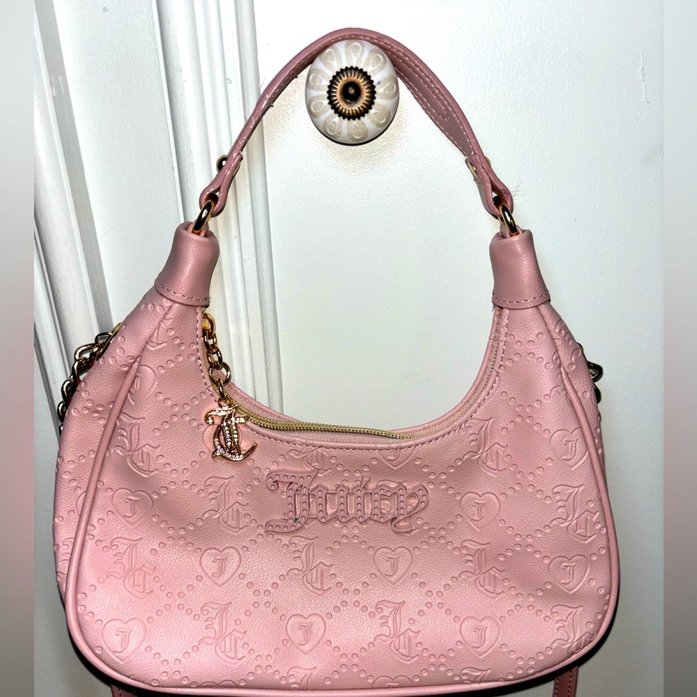 Juicy couture light pink handbag